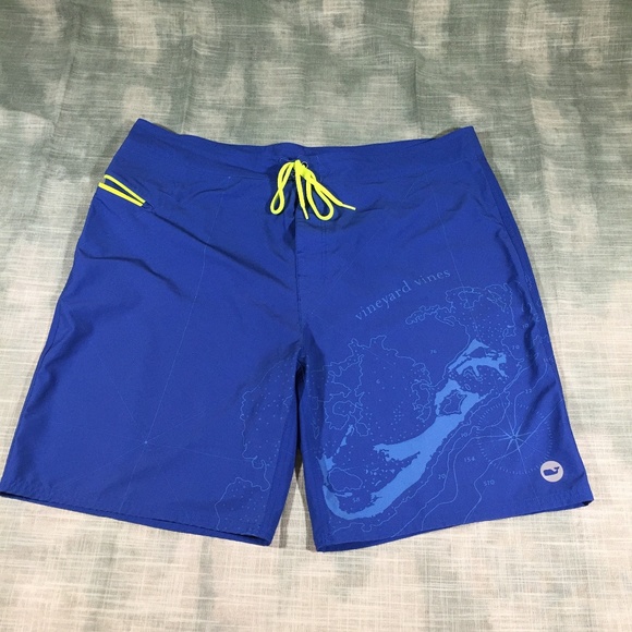 Vineyard Vines Board Shorts Swim Trunks - Picture 1 of 6